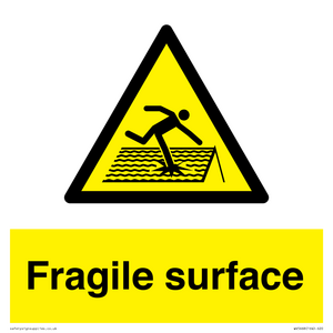 Fragile surface